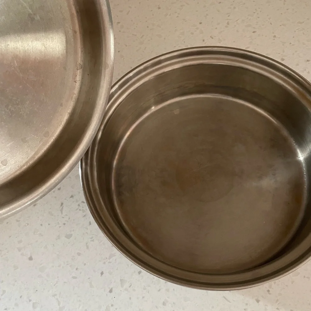 Vintage Amway Queen 18/8 Stainless Multi Ply 1.5 Quart Saucepan Pot with Lid MCM